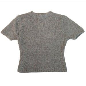 Skims Cozy Knit Cropped T-Shirt size Small/medium